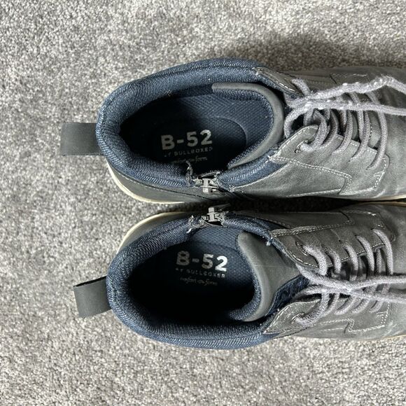 B-52 By Bullboxer Delta Men’s Size 12 Gray Blue Casual Business Shoes Used main image 13